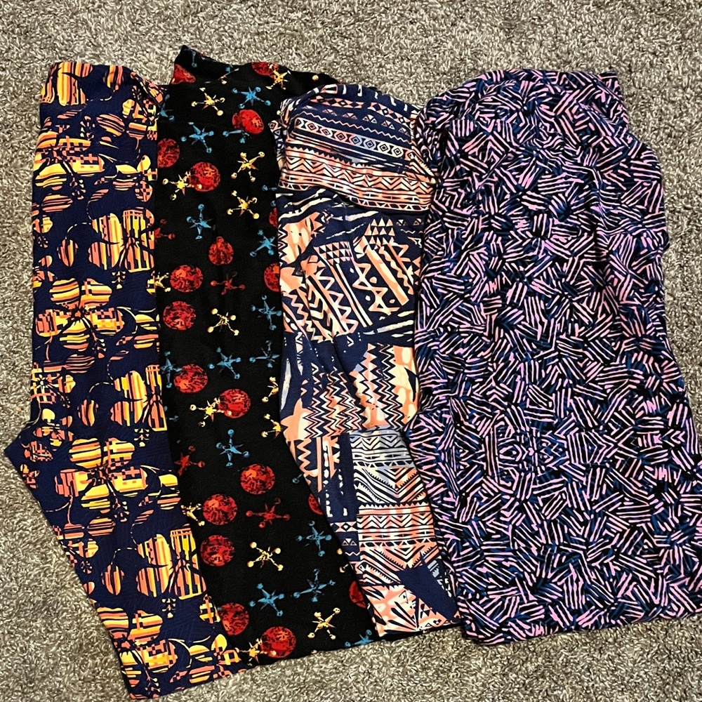 LuLaRoe Leggings Lot Tall & Curvy - Picture 1 of 1